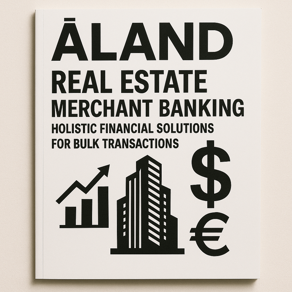 ALAND Magazine Cover - Real Estate Merchant Banking and Financial Solutions